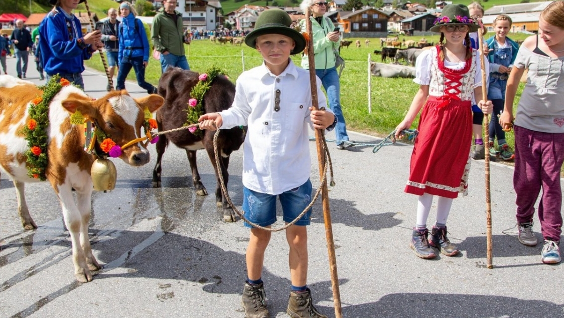 Scargada - Alpabzug in Brigels