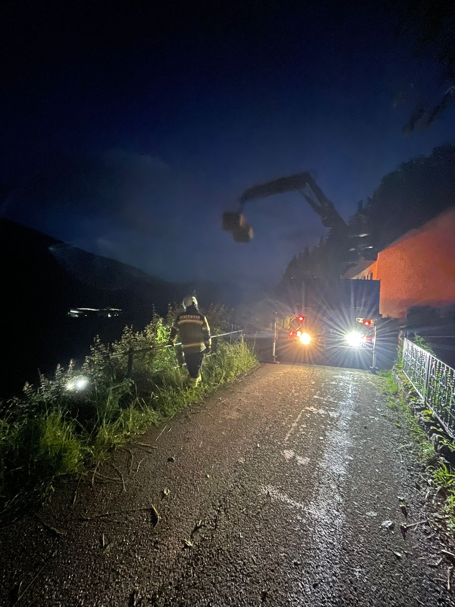 Einsatz für Regionale Feuerwehr